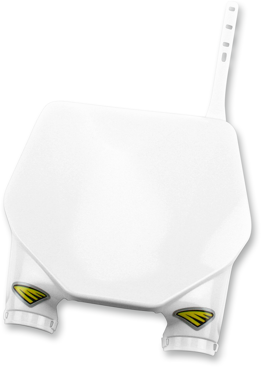 CYCRA Stadium Number Plate - White / Honda 0520-1306
