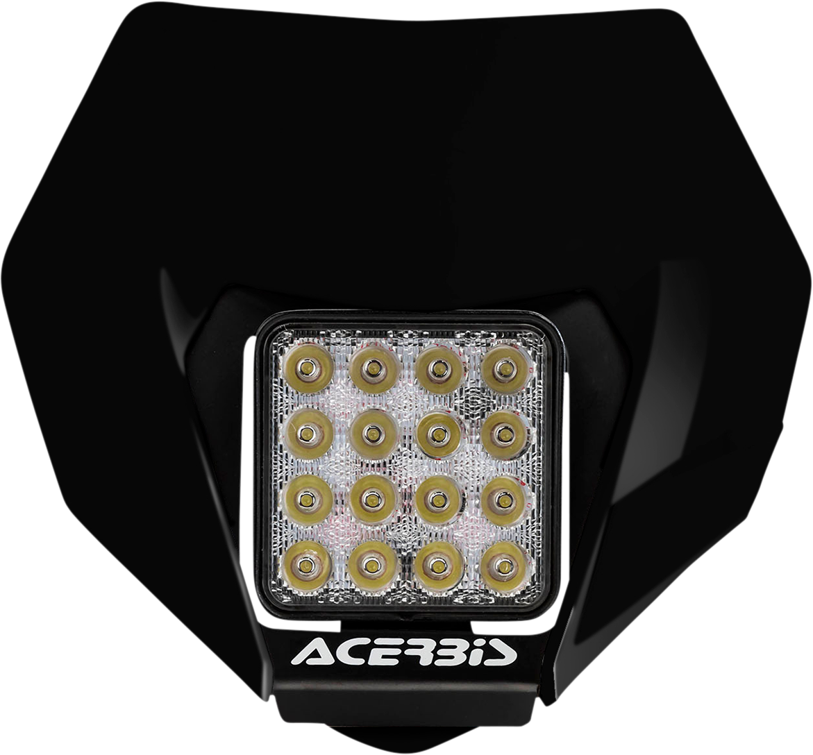 ACERBIS Headlight - Universal / Black 2001-2386