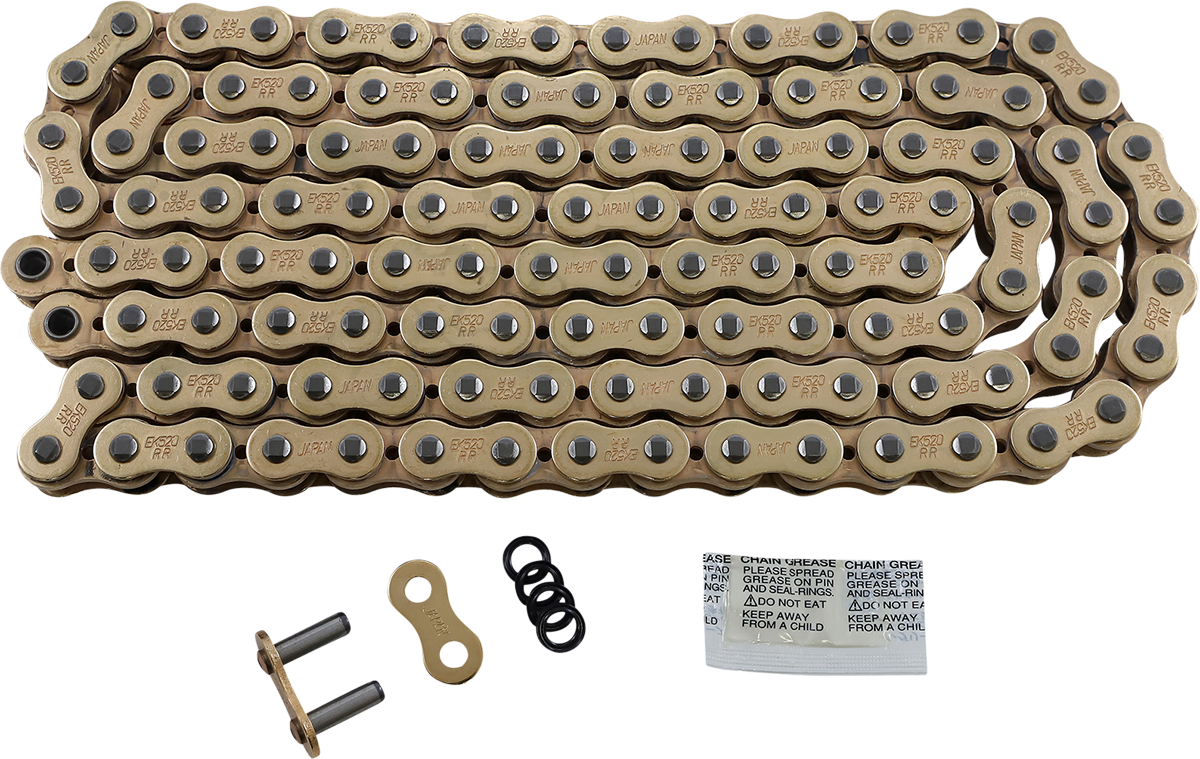 EK 520 RRX Chain - 520 RRX / Drive Chain / 120 Links / Gold 1223-1949