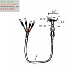 Eagle Lights BULLETBEAM Rear LED Turn Signals with Running Lights and Brake Lights - 2 Lights