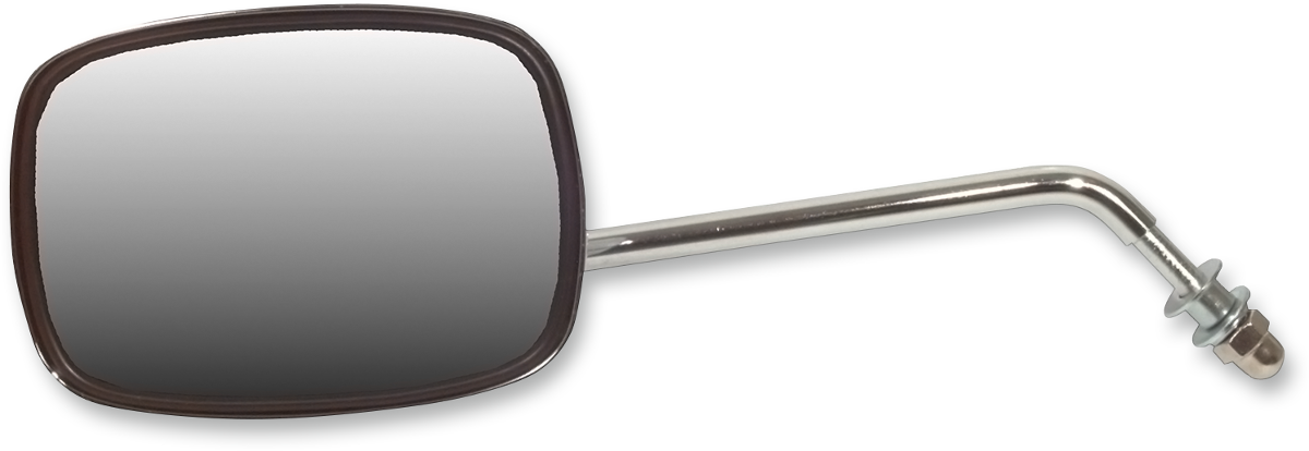EMGO Die-Cast Chrome Custom Mirror — Short