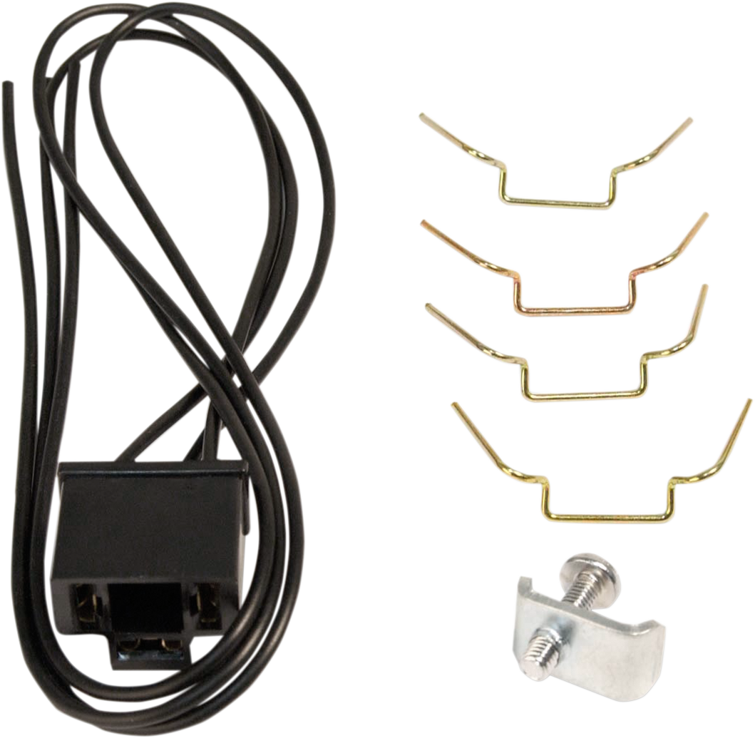EMGO Lucas Headlight Shell Hardware Kit - Hardware Kit / Lucas Headlight Shell 2001-1210
