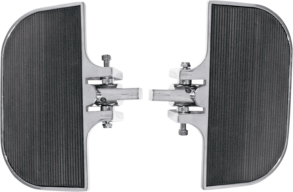 EMGO Mini Floorboards - Black/Chrome 1621-0101