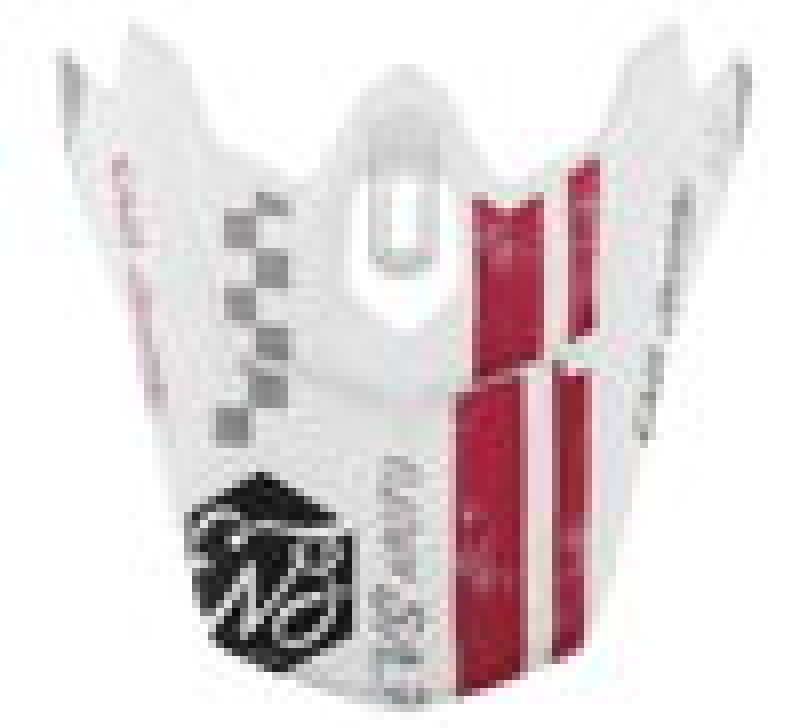 EVS T3 Fury Visor - Matte White - H16T3F-VSMW