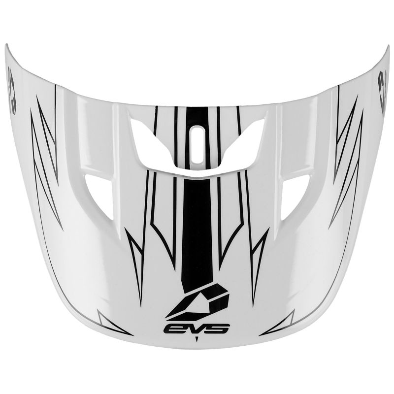 EVS T3 Pinner Helmet Visor - White - HE21T3P-VSWH