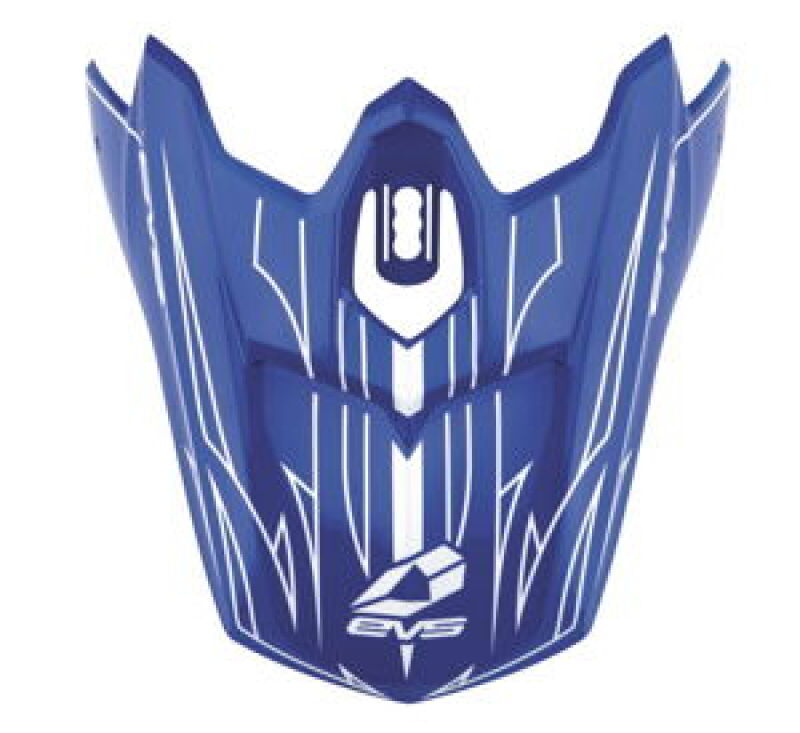 EVS T3 Pinner Visor - Blue/White - H16T3P-VSBUW