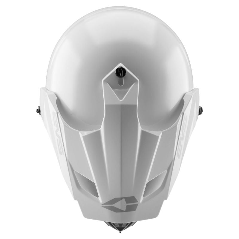 EVS T5 Dual Sport Venture Solid Helmet Visor - White - DSHE18VS-VSW