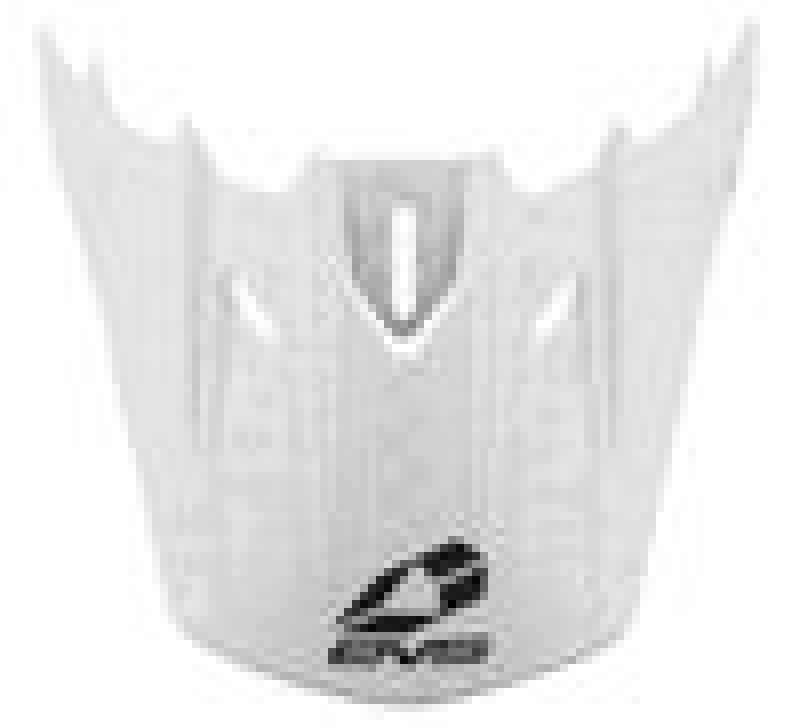 EVS T5 Evilution Visor - White - HE18T5EV-VSW