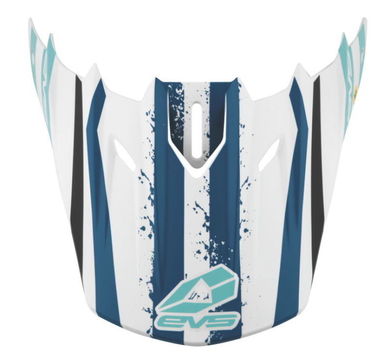 EVS T5 Grappler Helmet Visor - Matte White - HE18T5G-VSW
