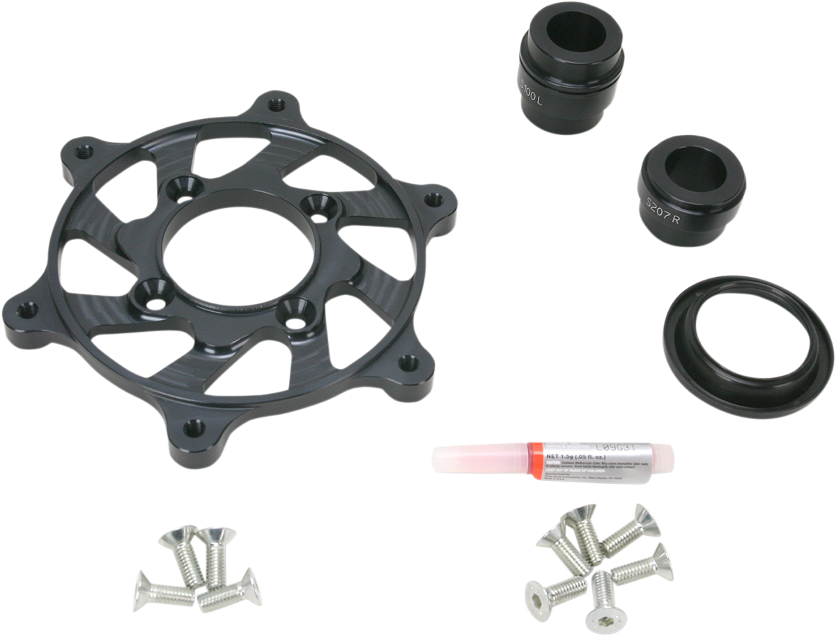 EXCEL Front Carrier Ring Set - Carrier Ring Set / Pro Series / Front / Black 0212-0070