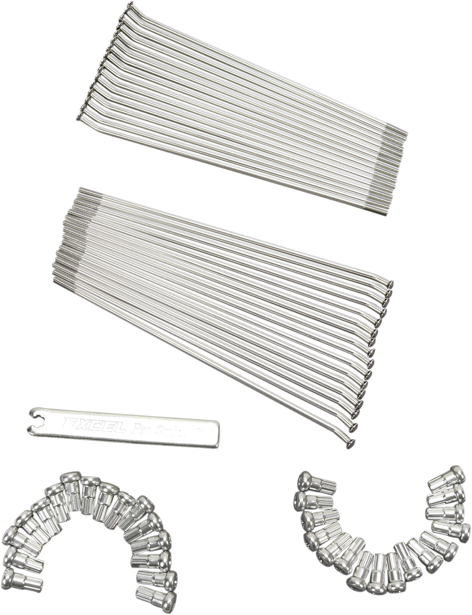 EXCEL Spoke Sets - Spoke Set / Rear / 19x2.50 / #8 (4 mm) XS8-45197