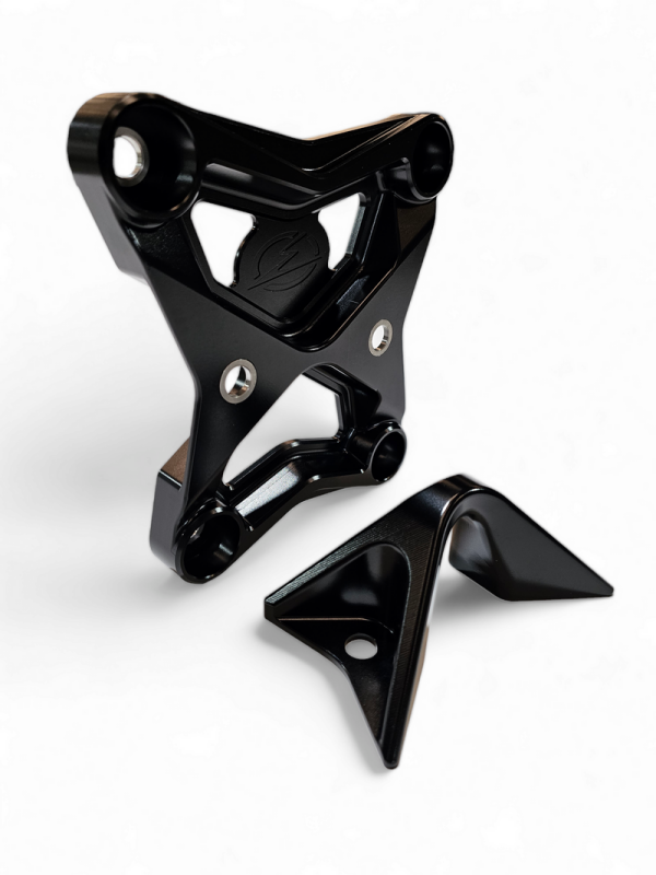 Elektric Off Road Elektric Offroad 2017-2021 Can Am X3 Maverick Volt Radius Rod Plate Anodized Black - RRP210012