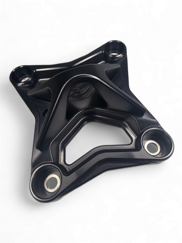 Elektric Off Road Elektric Offroad 2017+ Can Am X3 Maverick 6 Bolt Eod Xl Radius Rod Plate With Tow Hook Black - RRP210012XL