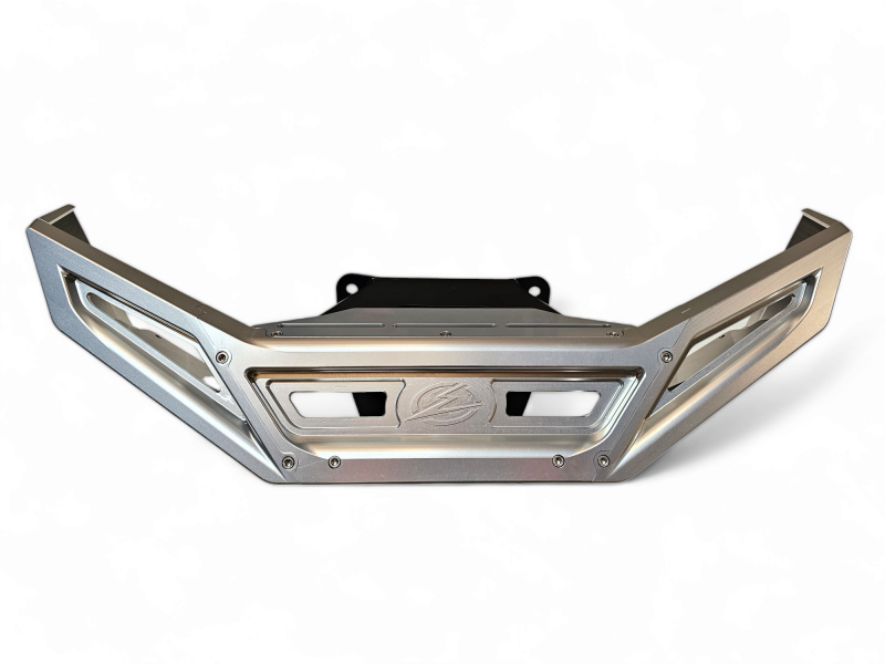 Elektric Off Road Elektric Offroad 2022-2025 Polaris Rzr Pro R/ Pro S/Turbo R Billet Front Winch Bumper Anodized Clear - FWB610031