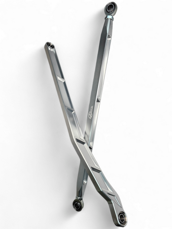 Elektric Off Road Elektric Offroad 2022+ Polaris Rzr Pro Rurbo R Billet High Clearance Radius Rods Anodized Clear - RRL610033