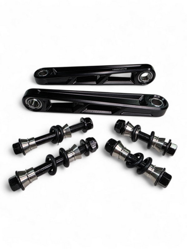 Elektric Off Road Elektric Offroad 2024+ Can Am Maverick R Front Sway Bar Links Anodized Black - RVSPA0003-B