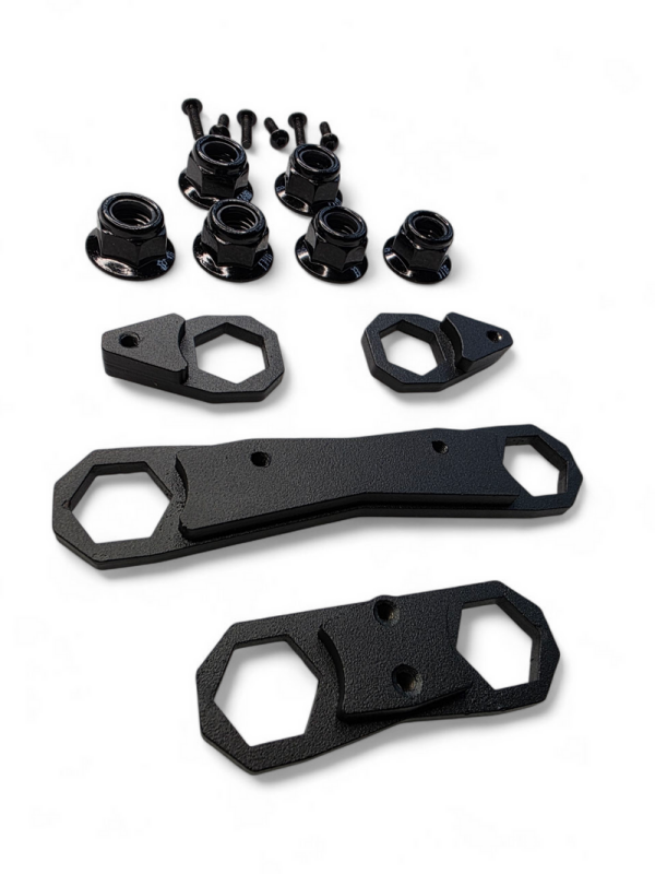 Elektric Off Road Elektric Offroad 2024+ Can Am Maverick R Rear Link Nut Plate Kit - RVMSA0001