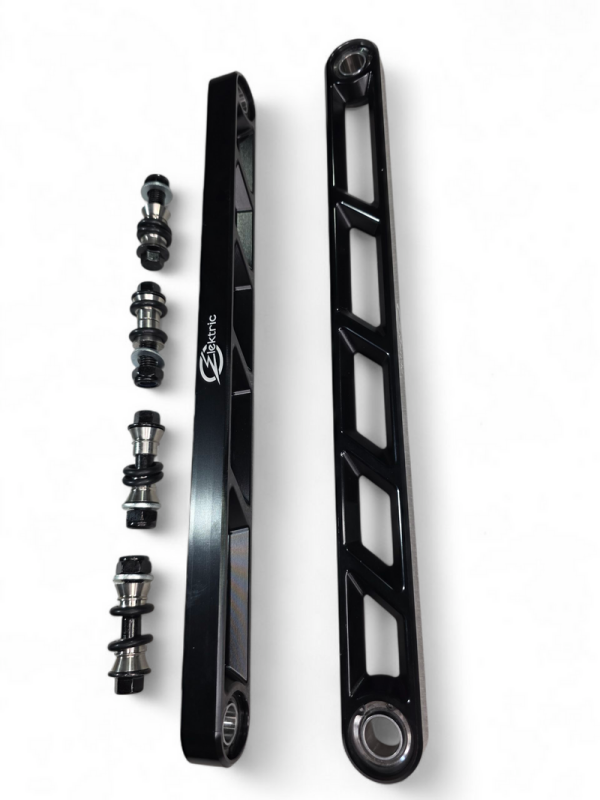 Elektric Off Road Elektric Offroad 2024+ Can Am Maverick R Rear Sway Bar Links Anodized Black - RVSPA0004-B