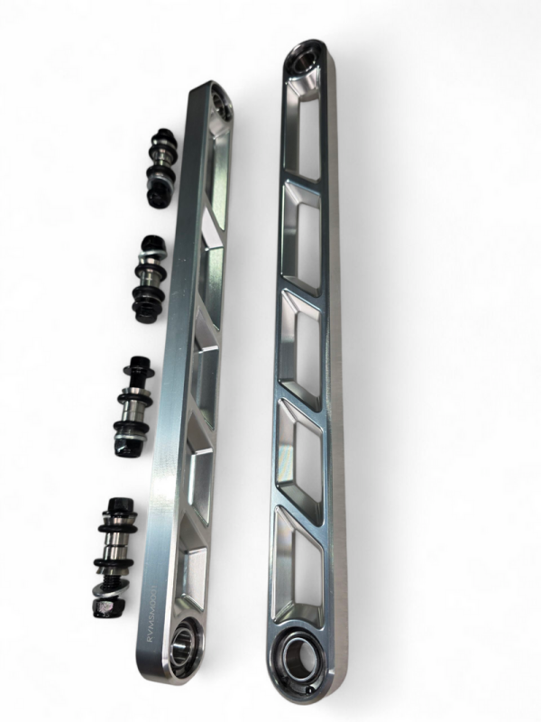 Elektric Off Road Elektric Offroad 2024+ Can Am Maverick R Rear Sway Bar Links Anodized Clear - RVSPA0004-C