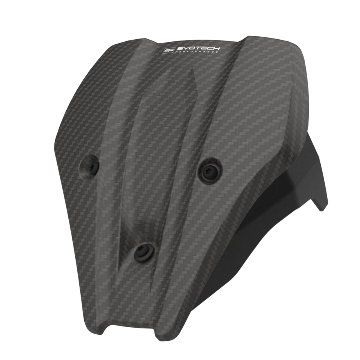 Evotech Performance Carbon Fiber Fly Screen - Ducati Hypermotard V2 / Hypermotard V2 SP 2026-2027