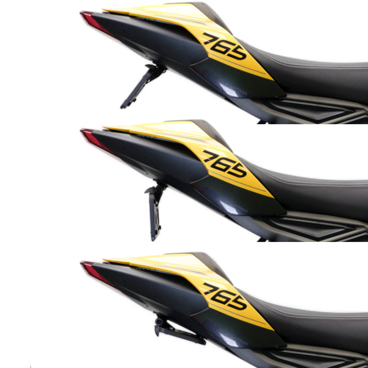 Evotech Performance Dynamic Tail Tidy Fender Eliminator - Triumph Daytona 675 / Daytona 675R 2013-2027