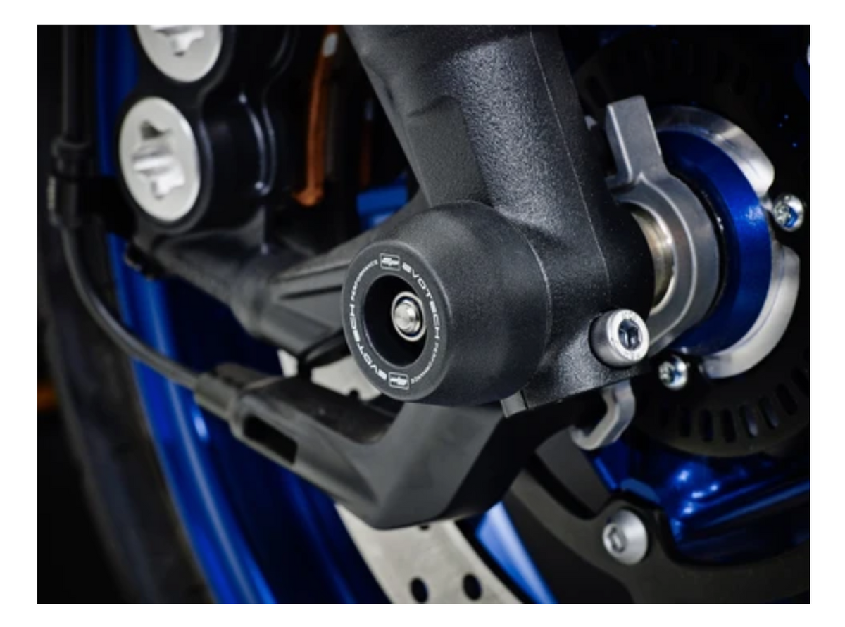 Evotech Performance Front Fork Axle Sliders - Yamaha FJ-09 TRACER / FZ-09 2013-2026