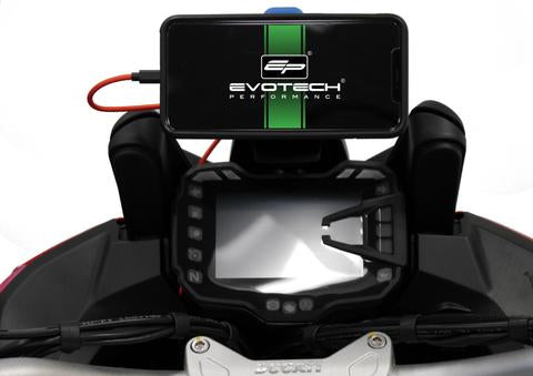 Evotech Performance Quad Lock Mount - Ducati Multistrada 950 / Multistrada 1200 2015-2024