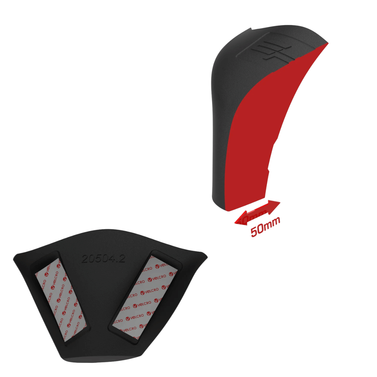 Evotech Performance Race Tank Extension Pad (50mm) - Kawasaki Ninja ZX-10R / Ninja ZX-10RR 2016-2026