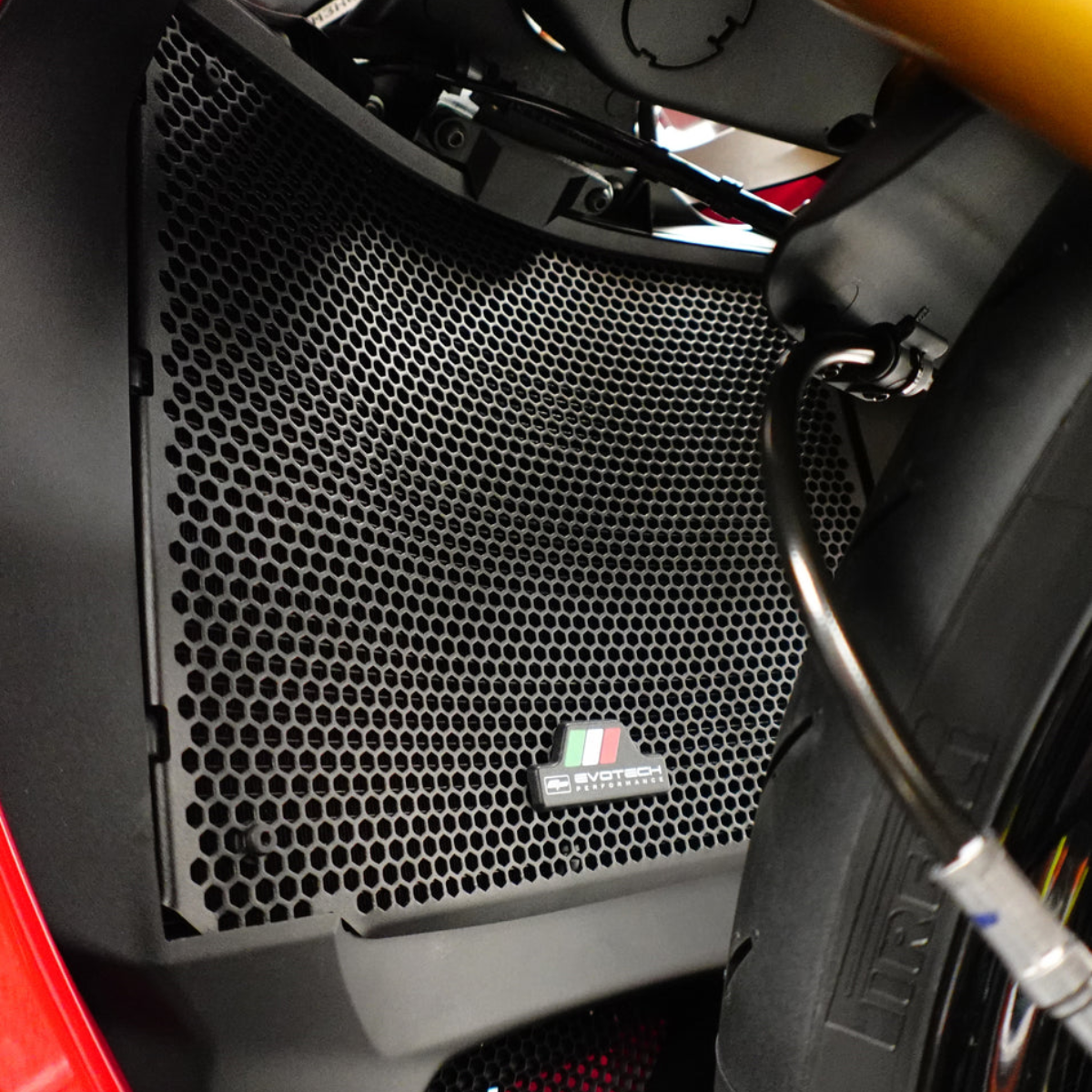 Evotech Performance Radiator Guard - Ducati Panigale V2 / Panigale V2 S 2025-2026