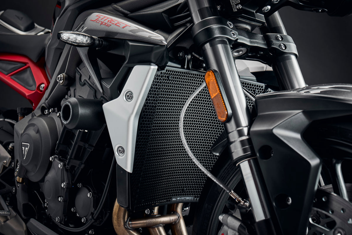Evotech Performance Radiator Guard - Triumph Street Triple 765 RS / Street Triple 765 S 2020-2022