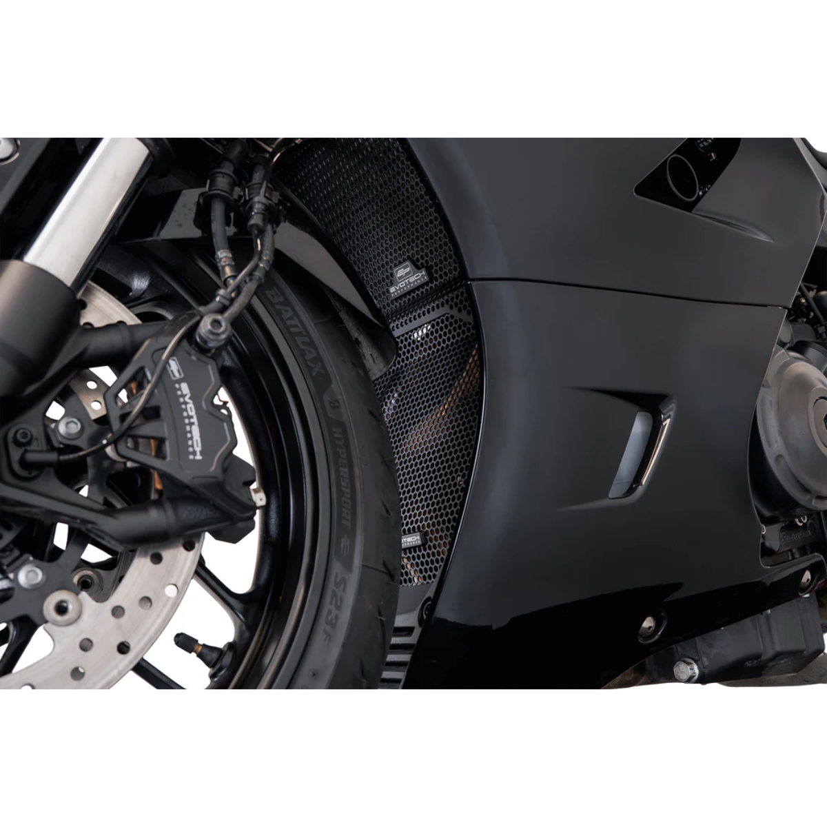 Evotech Performance Radiator / Header Guard Set - Yamaha YZF-R7 2026-2027