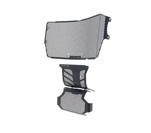 Evotech Performance Radiator Oil Cooler and Engine Guard Kit - Ducati Hypermotard 950 / Hypermotard 950 SP 2019-2025
