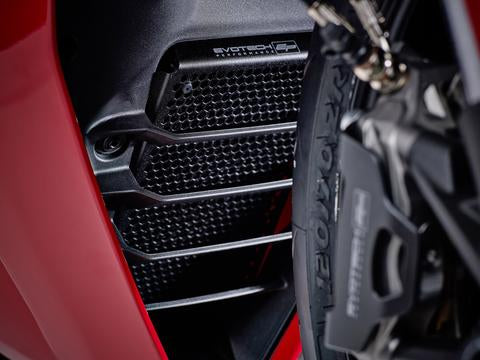Evotech Performance Radiator and Oil Cooler Guard - Ducati Supersport / Supersport S 2017-2024