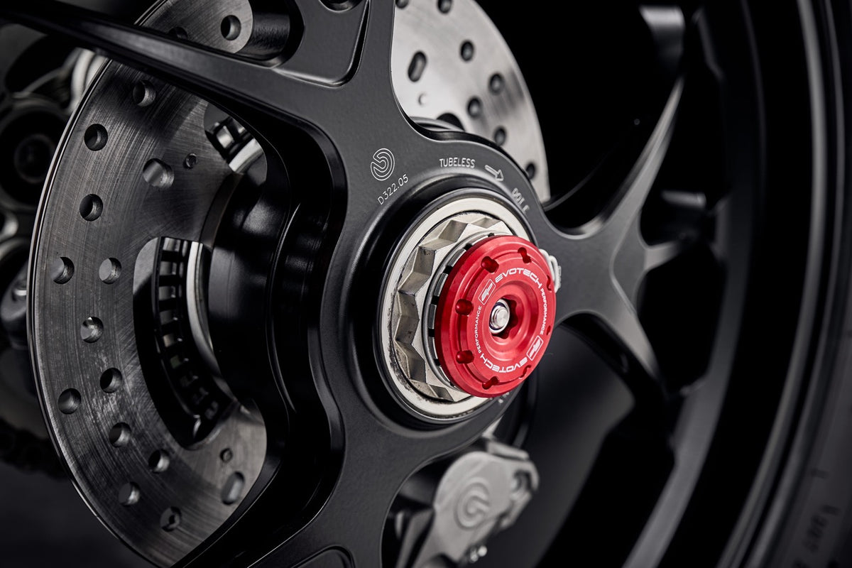 Evotech Performance Rear Axle Sliders - Ducati 1098 / 1098 R 2007-2025