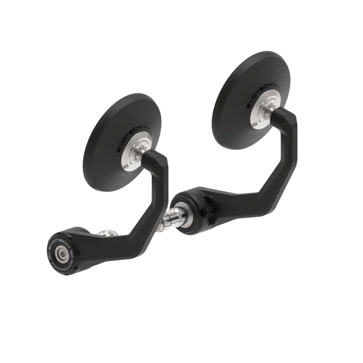 Evotech Performance Round (Retro) Bar End Mirror Set
