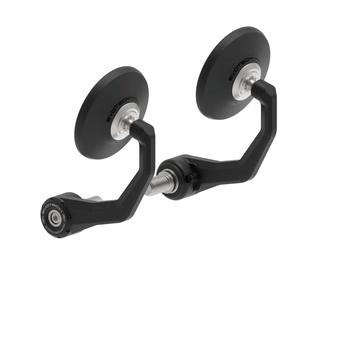 Evotech Performance Round (Retro) Bar End Mirror Set