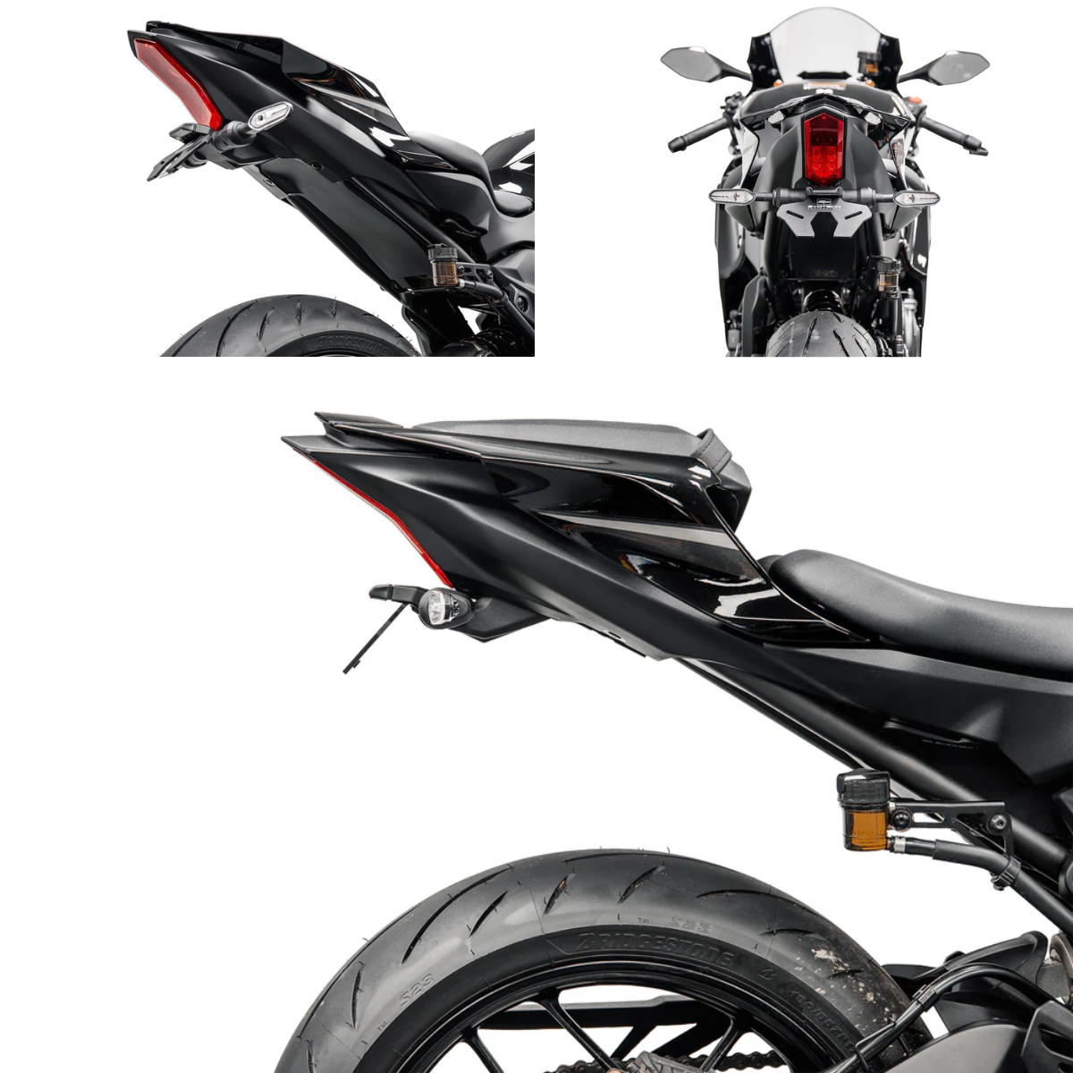 Evotech Performance Tail Tidy Fender Eliminator - Yamaha YZF-R7 2021-2027