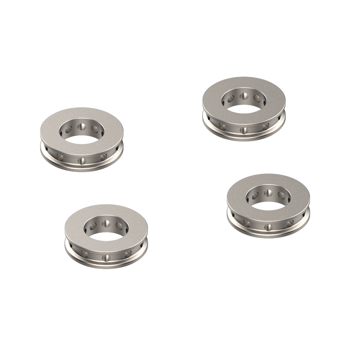 Evotech Performance Titanium Front Brake Caliper Spacer Set