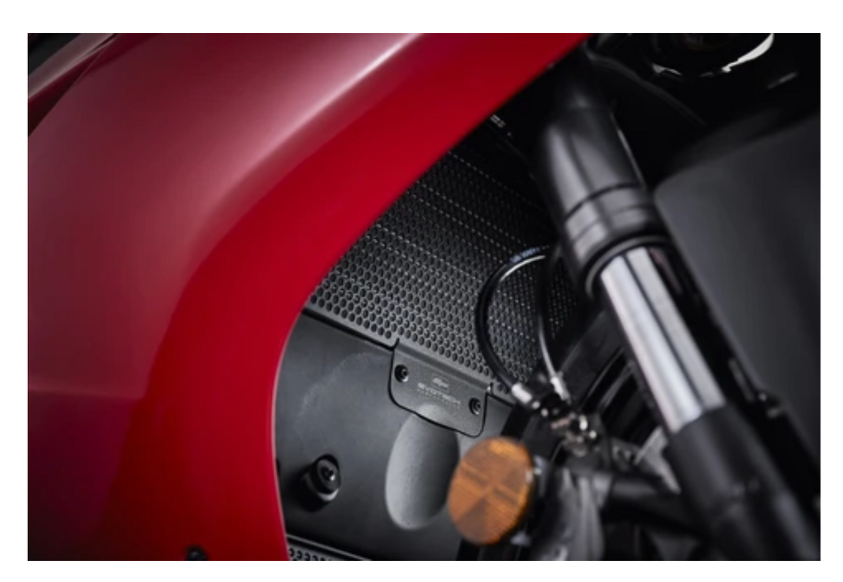 Evotech Performance Upper Radiator Guard by Evotech - Ducati 899 Panigale / 959 Panigale 2012-2024