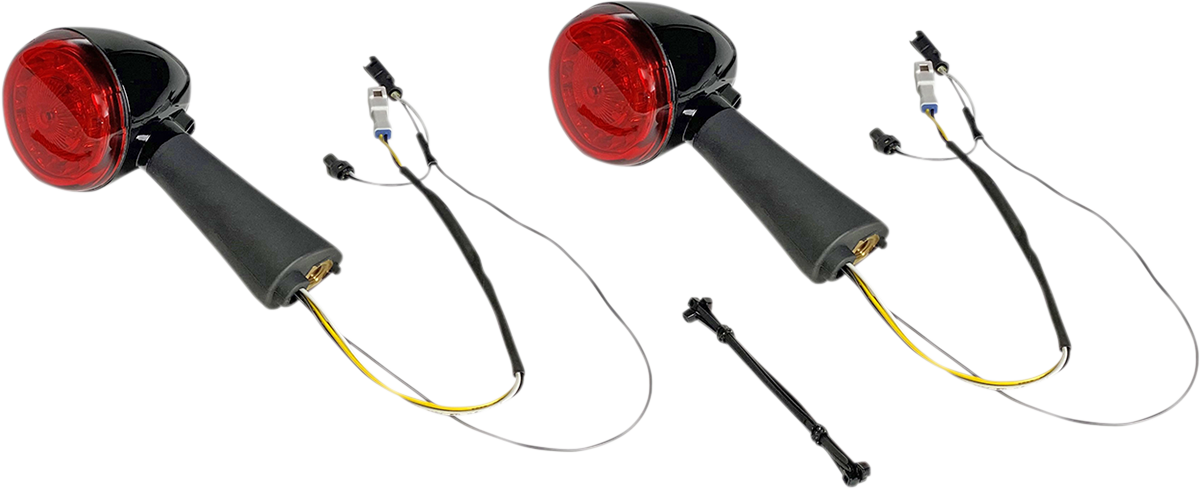 CUSTOM DYNAMICS ProBEAM® LED Turn Signal - Rear / Black / Scout 2020-1914