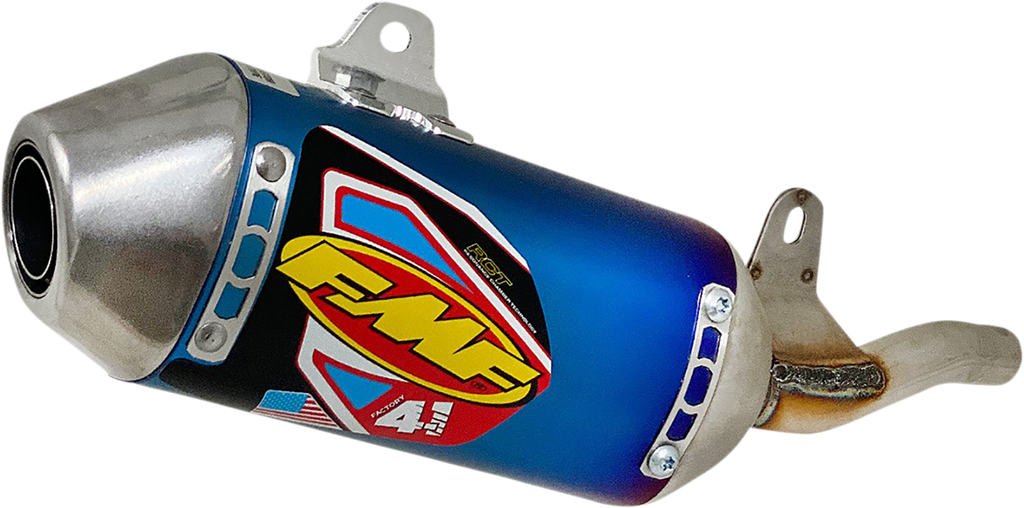 FMF Racing Honda CRF110F 2019-2027 HON CRF110F'19-27 S/S ANO TI MINI Factory 4.1 Slip-On MFLR 041593