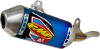 FMF Racing Honda CRF110F 2019-2027 HON CRF110F'19-27 S/S ANO TI MINI Factory 4.1 Slip-On MFLR 041593
