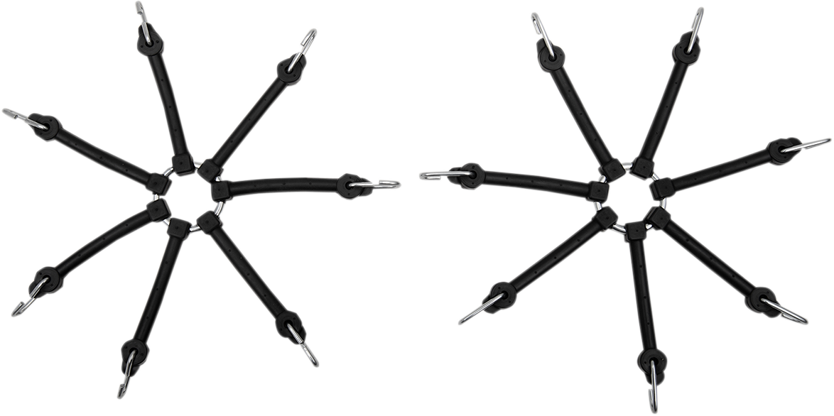 MOOSE OFFROAD Tire Chain Tensioner - 7 Point / Pair 0366-0018