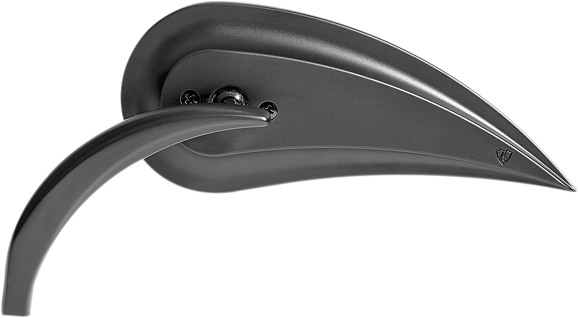 ARLEN NESS Mirror - Rad III / Side View / Teardrop / Black / Left 0640-0324