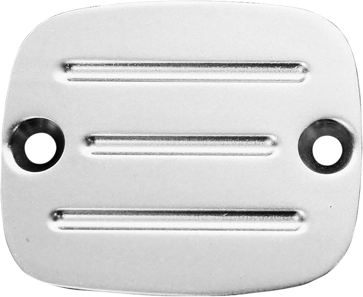 ACCUTRONIX Master Cylinder Cover with Milled Lines - Chrome 0611-0197