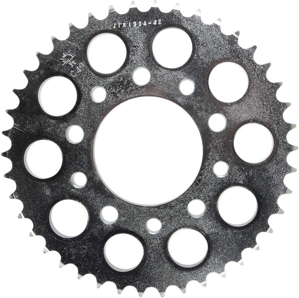 JT SPROCKETS Steel Rear Sprocket - Sprocket / Rear / Honda / 42-Tooth JTR1334-42