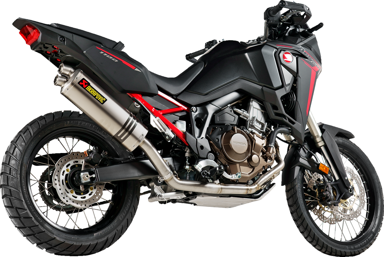 AKRAPOVIC Racing Line Exhaust System - Titanium / CRF1100L 1810-3203