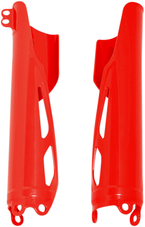 ACERBIS Fork Covers - Lower / Red / Honda 0412-0467