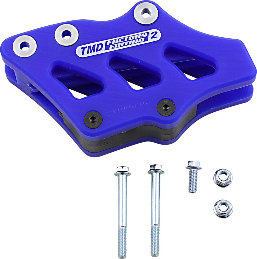 T.M. DESIGNWORKS Chain Guide - Blue / Yamaha 1231-1210