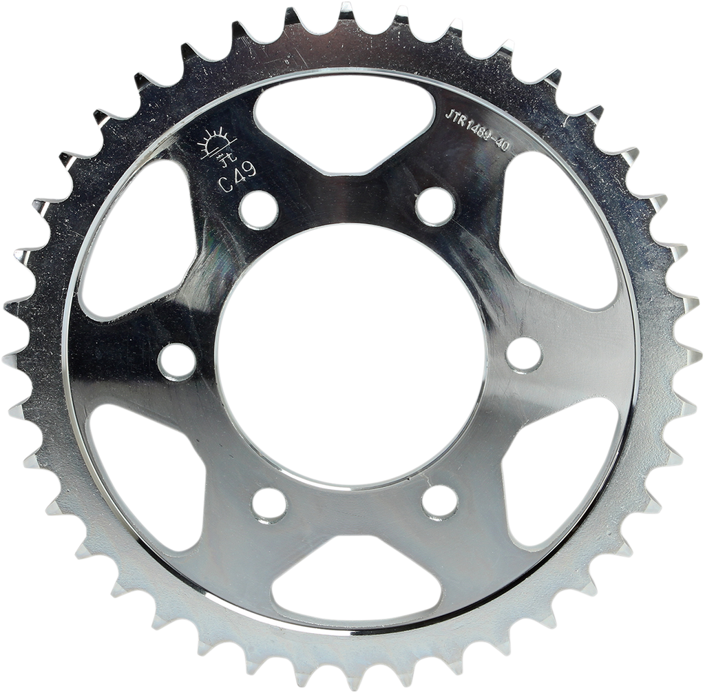 JT SPROCKETS Steel Rear Sprocket - Sprocket / Rear / Kawasaki / 40-Tooth JTR1489-40